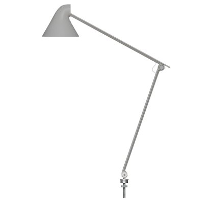 Lampe de table NJP, Gris, Vis