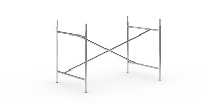 Châssis de table Eiermann 1, Chromé, Centré, 110 x 66 cm, Avec rallonge en hauteur (hauteur 72-85 cm)