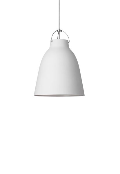 Suspension Caravaggio mat, P2 (Ø 25,8 cm), Blanc