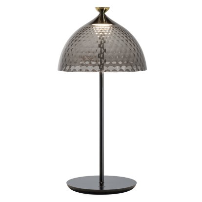Lampe de table Pumo, Fumé-Gris