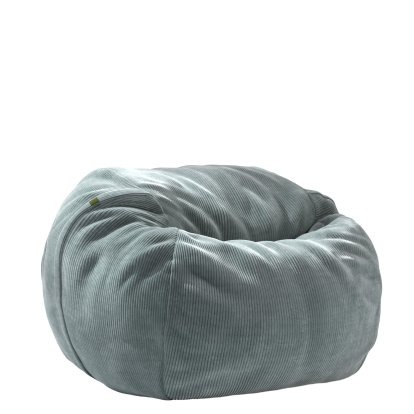 Beanbag Vetsak, M (H 70 x Ø 110 cm), Cord velours - Menthe